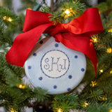 Personalized Round Flat Ornament