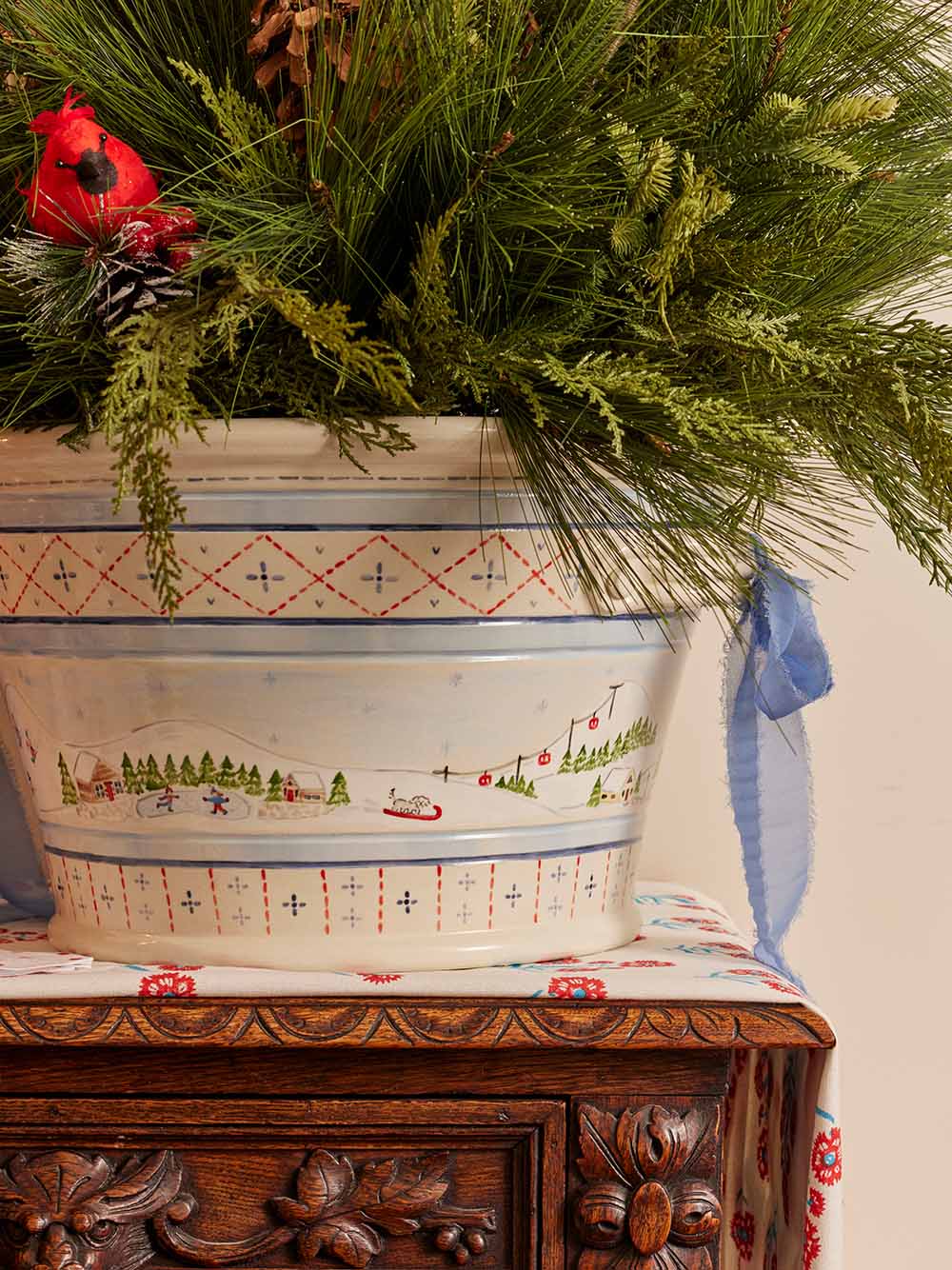 The Ski Themed Beverage Tub