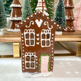 Short Gingerbread House Lantern