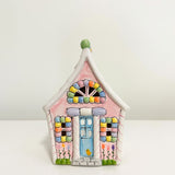 Spring Easter Cottage Village Lantern
