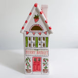 The Berry Basket Tall House Village Lantern