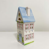 Easter Tall House Village Lantern