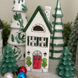 Tall Christmas House Lantern