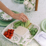 Tennis Themed Chip and Dip Serving Platter