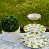 Three Tiered Tennis Themed Tower