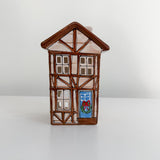 Toasty Timber Winter Cabin Village Lantern