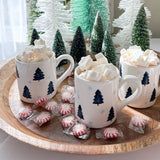 Tree with Snowflakes Mug