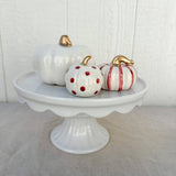 White and Berry Pumpkin Set