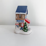 Winter Ski School Village Lantern