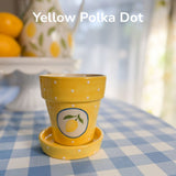 Lemon Flower Pots