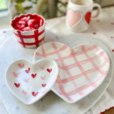 Double Heart Candy or Serving Dish