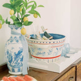 Red and White Large Beverage Tub