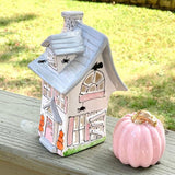 Haunted House Halloween Votive