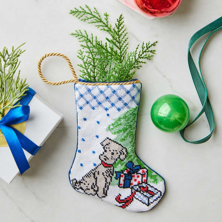 Preppy Christmas Stocking Ornament – For Pete's Sake Pottery