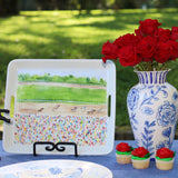 Kentucky Derby Race Themed Serving Tray