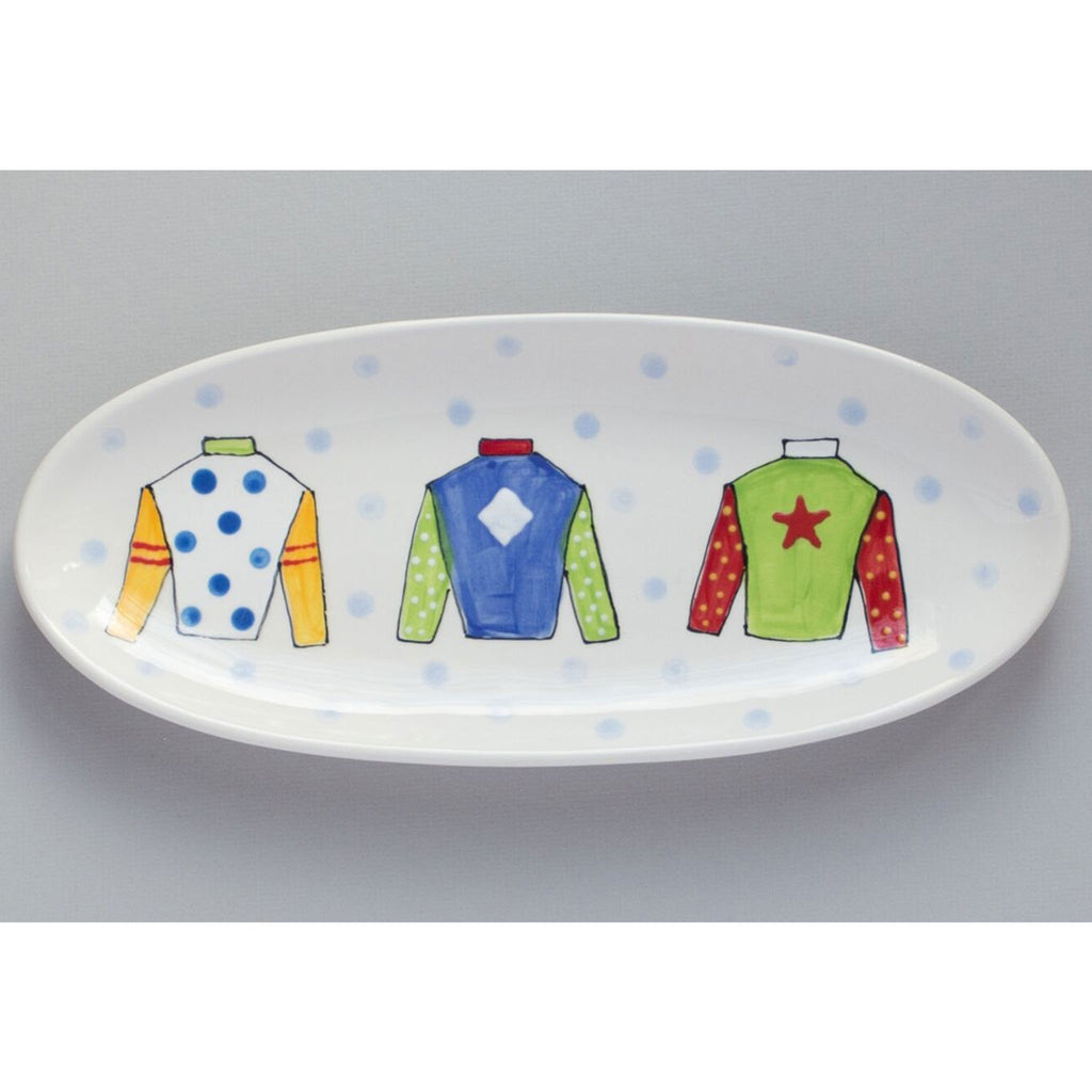 Jockey Silk Kentucky Derby Platter