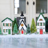 Short Christmas House Lantern