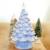 13" Vintage Style Ceramic Christmas Tree