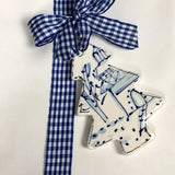 Chinoiserie Christmas Tree Ornament