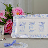 Mint Julep Kentucky Derby Rectangular Platter