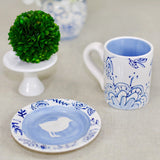 Blue Floral Chinoiserie Mug